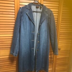 Denim Long Coat